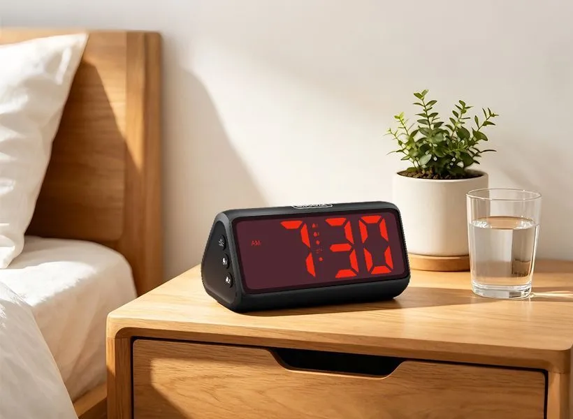 Netzu Battery & USB Alarm Clock